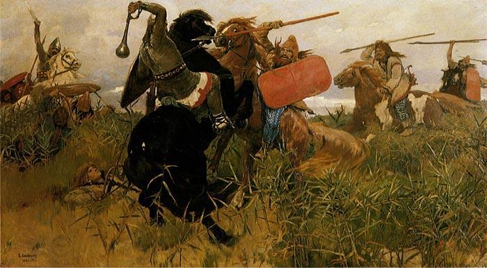 Viktor Vasnetsov Fight of Scythians and Slavs